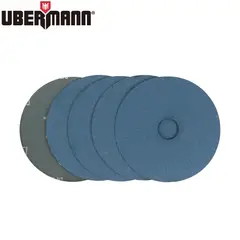 UBERMANN - Disco Lija metal 4 1/2" Grano 120 5Unidades