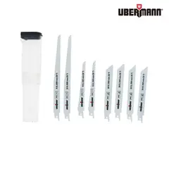 UBERMANN - Kit hoja sierra sable 6" y 9" 9 Piezas