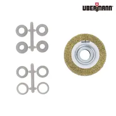 UBERMANN - Grata ciruclar ondulada 4"