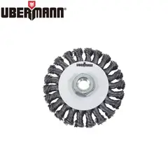 UBERMANN - Grata Circular Trenzada 100mm