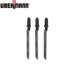 UBERMANN - Set de hojas de calar 18 Dientes 3pz-corte curvo