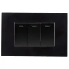 HALUX - Interruptor Conmutador Triple Andromeda B