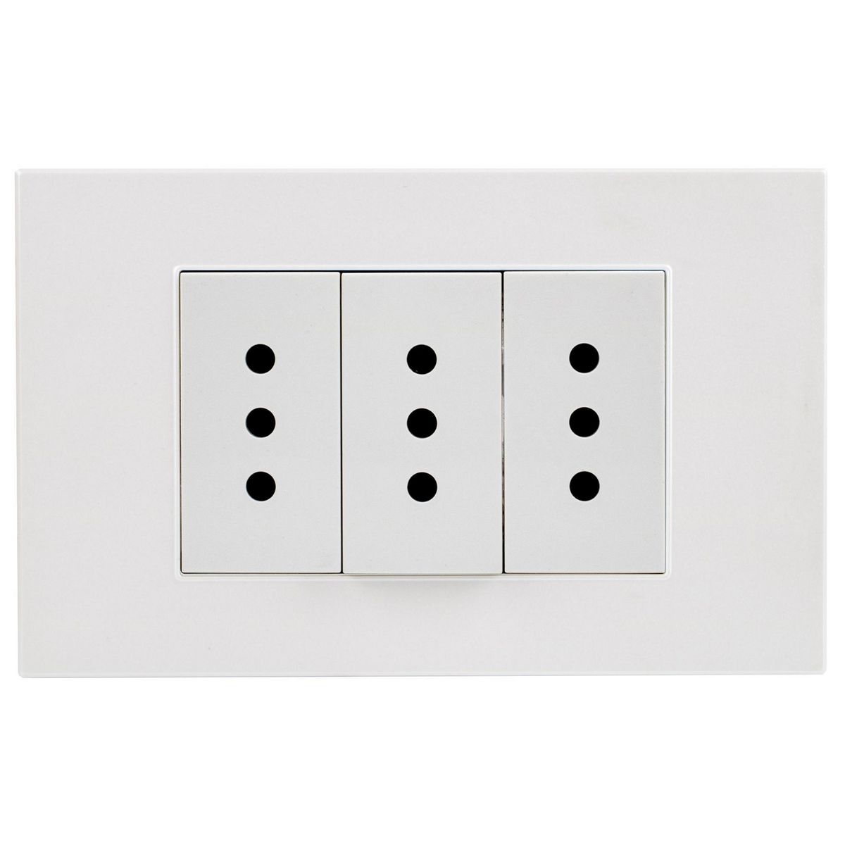 HALUX - Toma Triple Chl 10A Andromeda Wh
