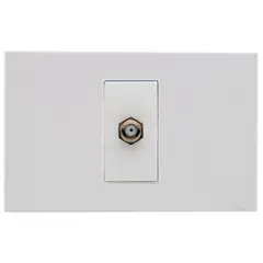 HALUX - Toma Tv Coaxial Andromeda Wh