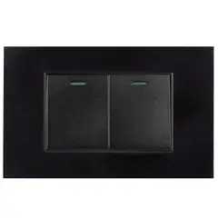 HALUX - Interruptor Conm Doble Andromeda B