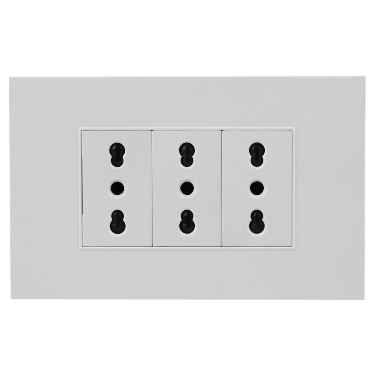 HALUX - Toma Triple 10/16A Chl Cygnus Wh
