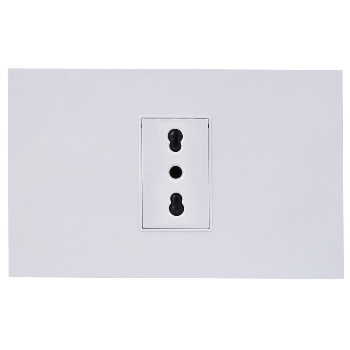 HALUX - Toma Simple 10/16A Chl Cygnus Wh