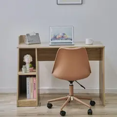 JUST HOME COLLECTION - Escritorio Repisa Café 110x85x48.5 cm