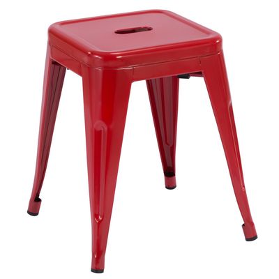 Imagen 2 del producto Piso Apilable Tolix Rojo 45.5x39x39 cm