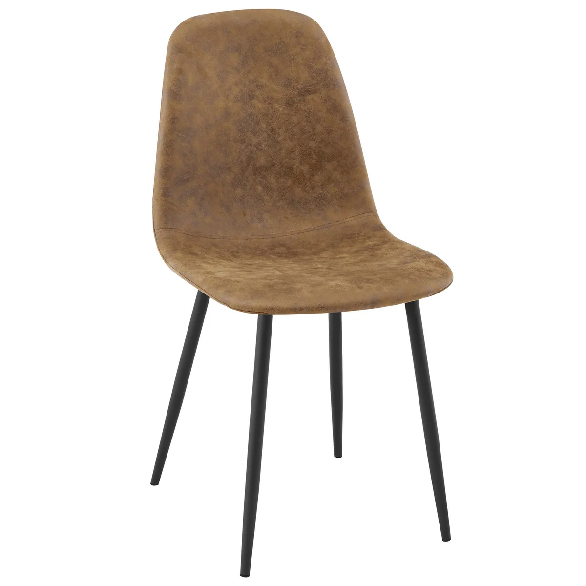 JUST HOME COLLECTION - Silla de Comedor Tracy Café 87x43.5x53 cm