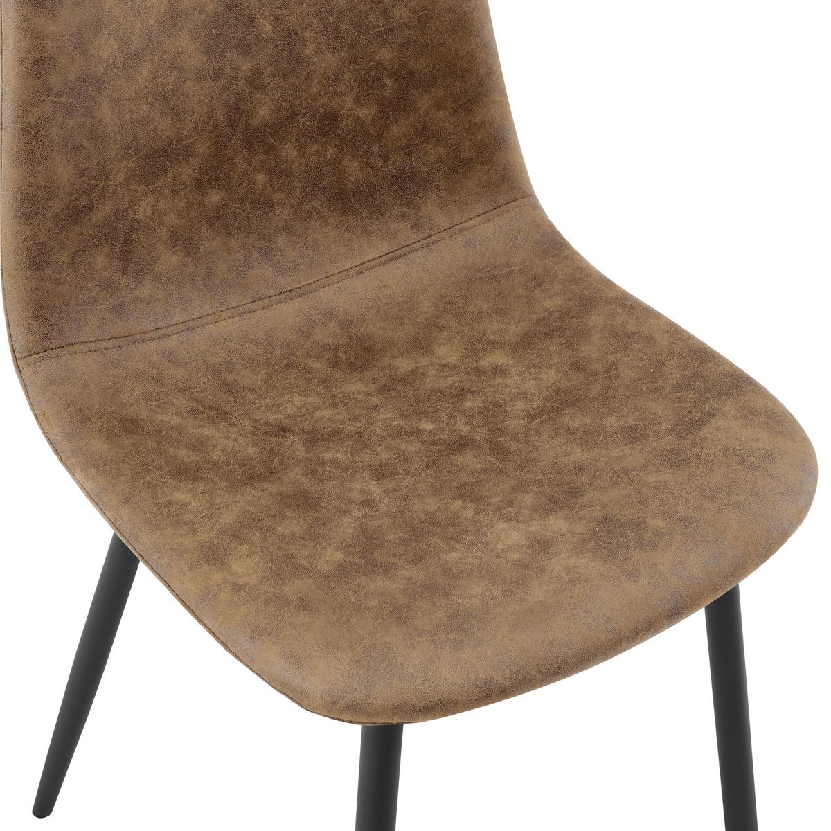 JUST HOME COLLECTION - Silla de Comedor Tracy Café 87x43.5x53 cm