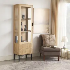 JUST HOME COLLECTION - Vitrina Alba 57x40x197 cm