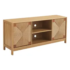 JUST HOME COLLECTION - Mesa de TV 60 " Brown Café 142x62x39 cm