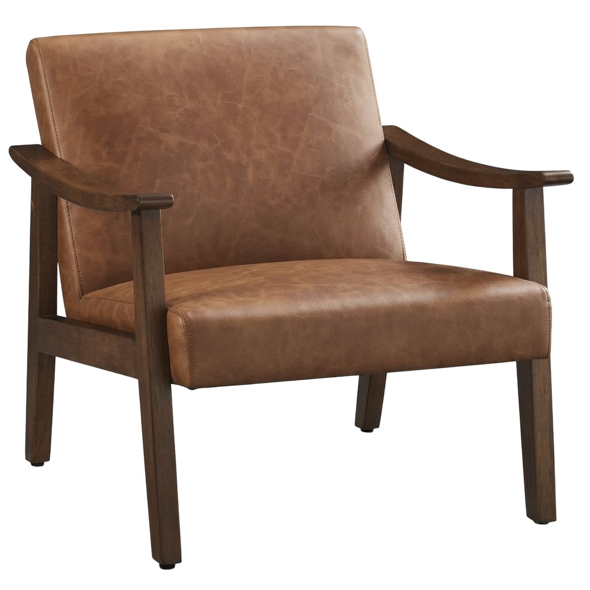 JUST HOME COLLECTION - Poltrona 1 cuerpo Michine 61x74x72 cm Café