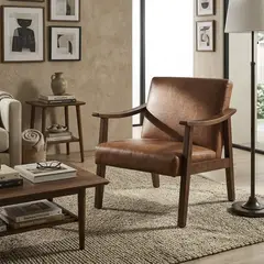 JUST HOME COLLECTION - Poltrona 1 cuerpo Michine 61x74x72 cm Café