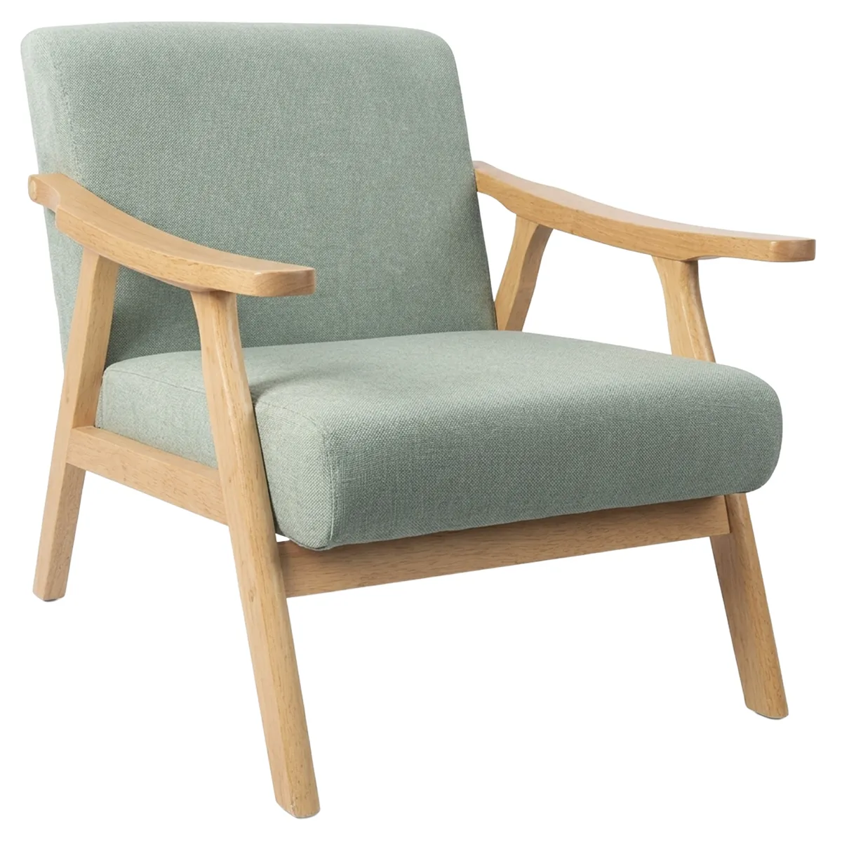 Poltrona 1 cuerpo Inuye 61x74x72 cm Verde, marca JUST HOME COLLECTION - Foto 2