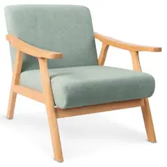 JUST HOME COLLECTION - Poltrona 1 cuerpo Inuye 61x74x72 cm Verde