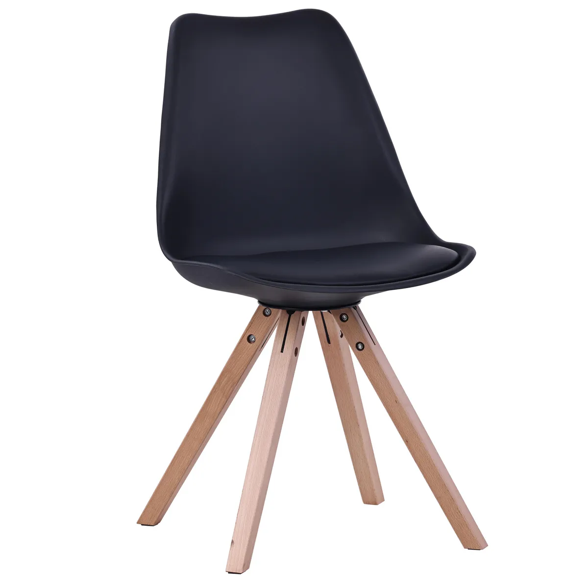 JUST HOME COLLECTION - Silla Copper Negro 80x47x52 cm