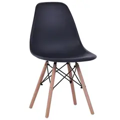 JUST HOME COLLECTION - Silla Eames Negro 81.5x44x51.5 cm