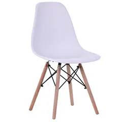 JUST HOME COLLECTION - Silla Eames Blanco 81.5x44x51.5 cm