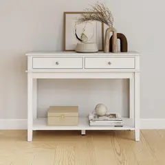 JUST HOME COLLECTION - Arrimo Nora Blanco 100x35x76 cm