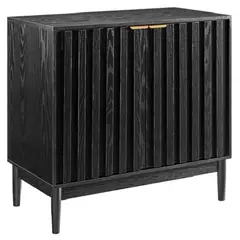 JUST HOME COLLECTION - Arrimo Noir Negro 80x36x81 cm