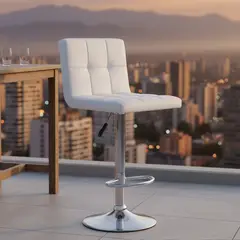 JUST HOME COLLECTION - Set 2 pisos Banco Blanco 110.5x44x50 cm