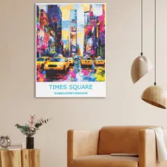 JUST HOME COLLECTION - Cuadro Times Squares 60x80 cm
