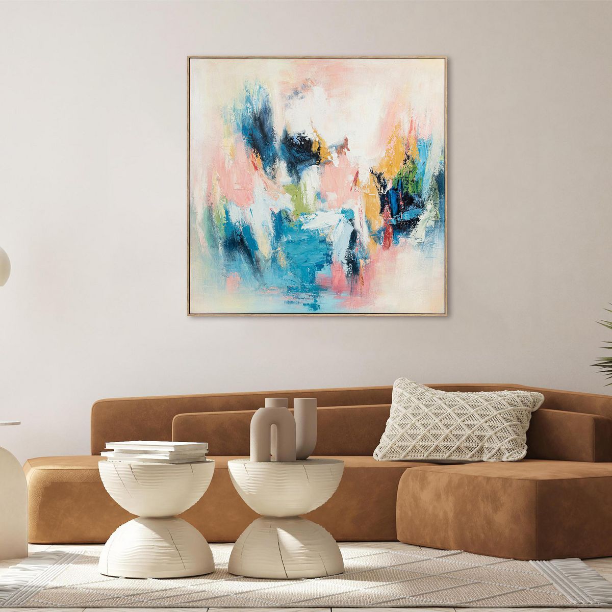 JUST HOME COLLECTION - Cuadro 120x120 cm