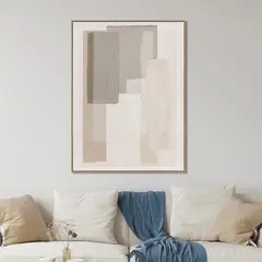 JUST HOME COLLECTION - Cuadro Decorativo Abstracto Sand 90x120 cm