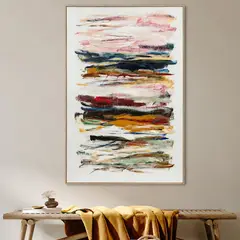 JUST HOME COLLECTION - Cuadro Abstracto 100x150 cm