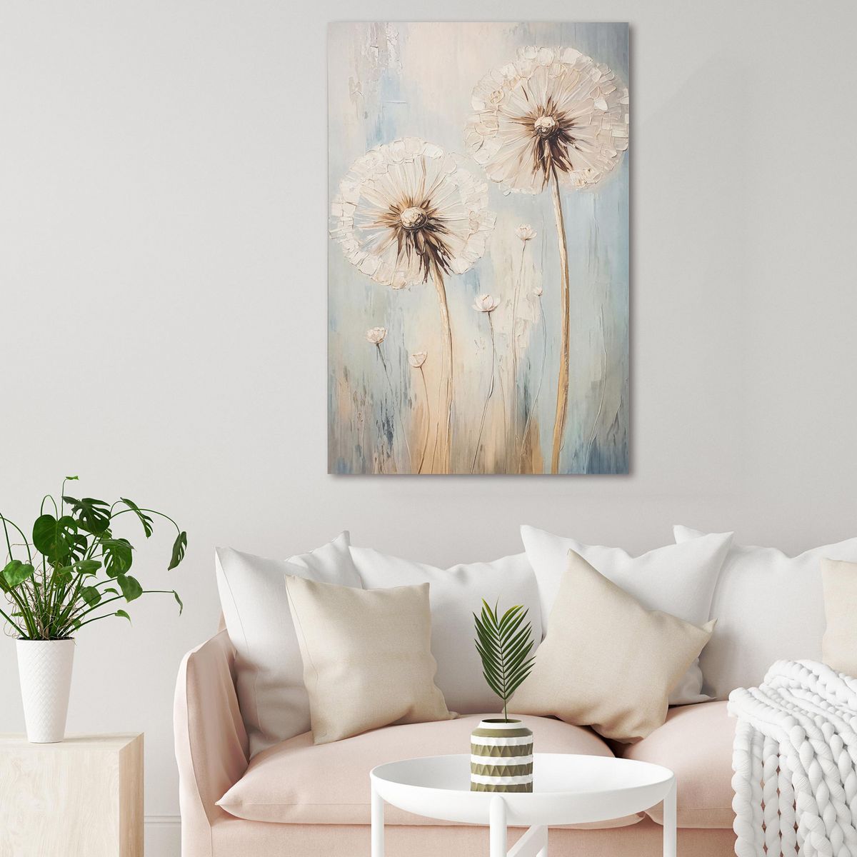 JUST HOME COLLECTION - Cuadro Diente León 60x90 cm