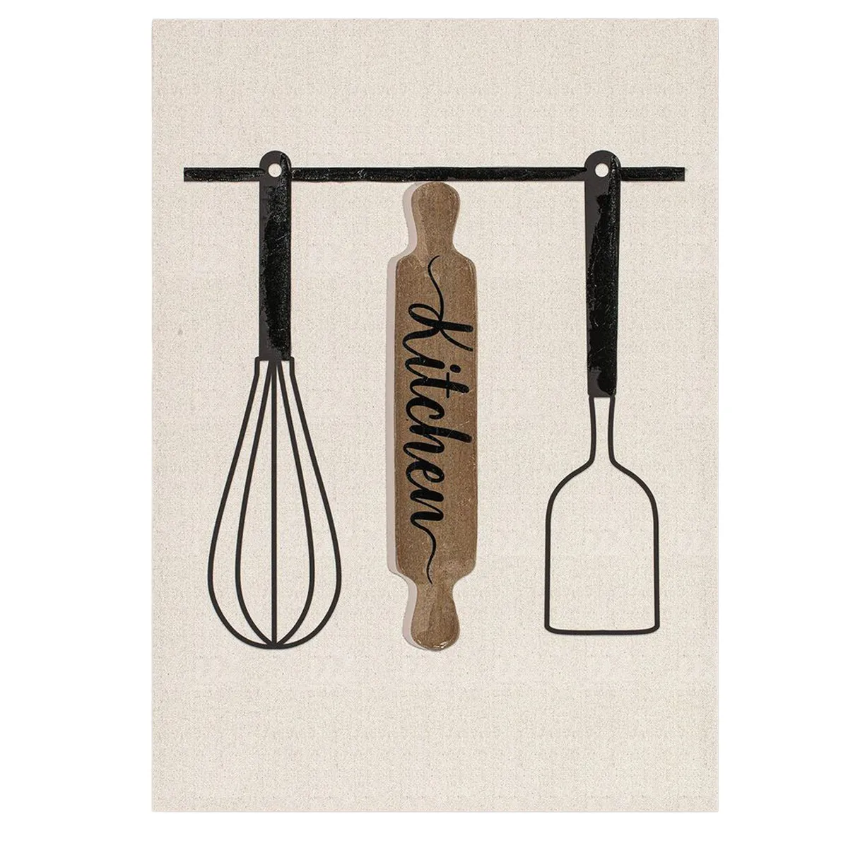 JUST HOME COLLECTION - Canvas Kitchen Accesorios 50x70 cm