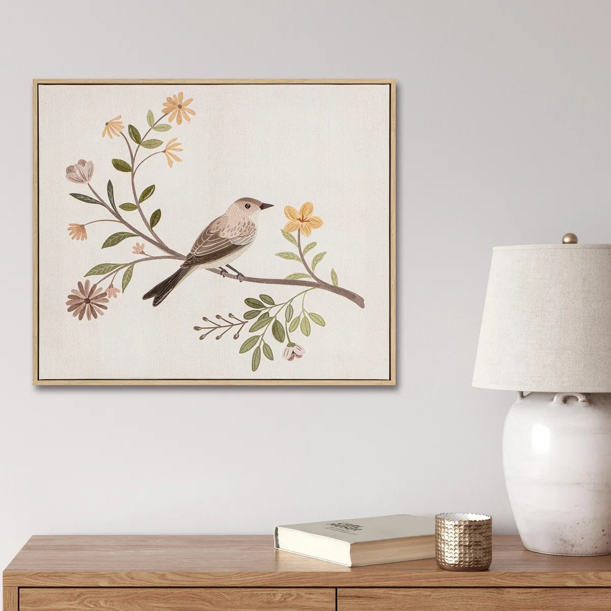 Cuadro Canario Cafe 60×50, marca JUST HOME COLLECTION - Foto 2