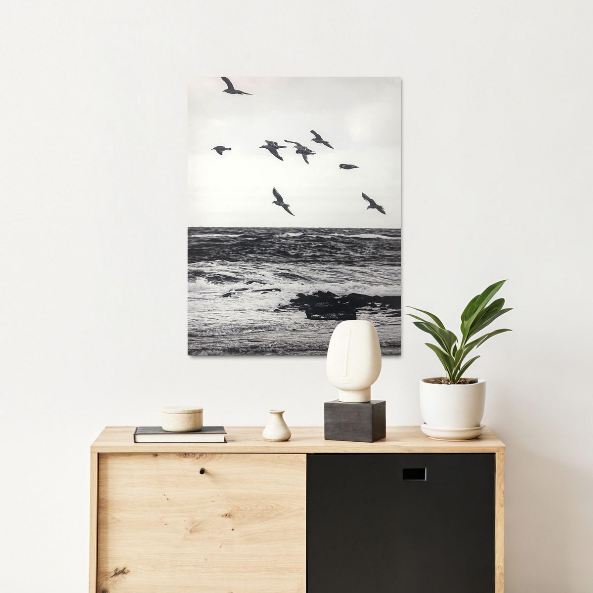 Cuadro Beach Birds 60x60 cm, marca JUST HOME COLLECTION - Foto Principal