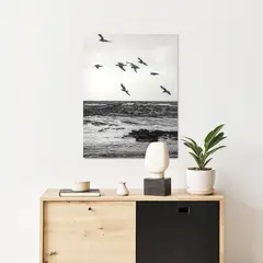 JUST HOME COLLECTION - Cuadro Beach Birds 60x60 cm