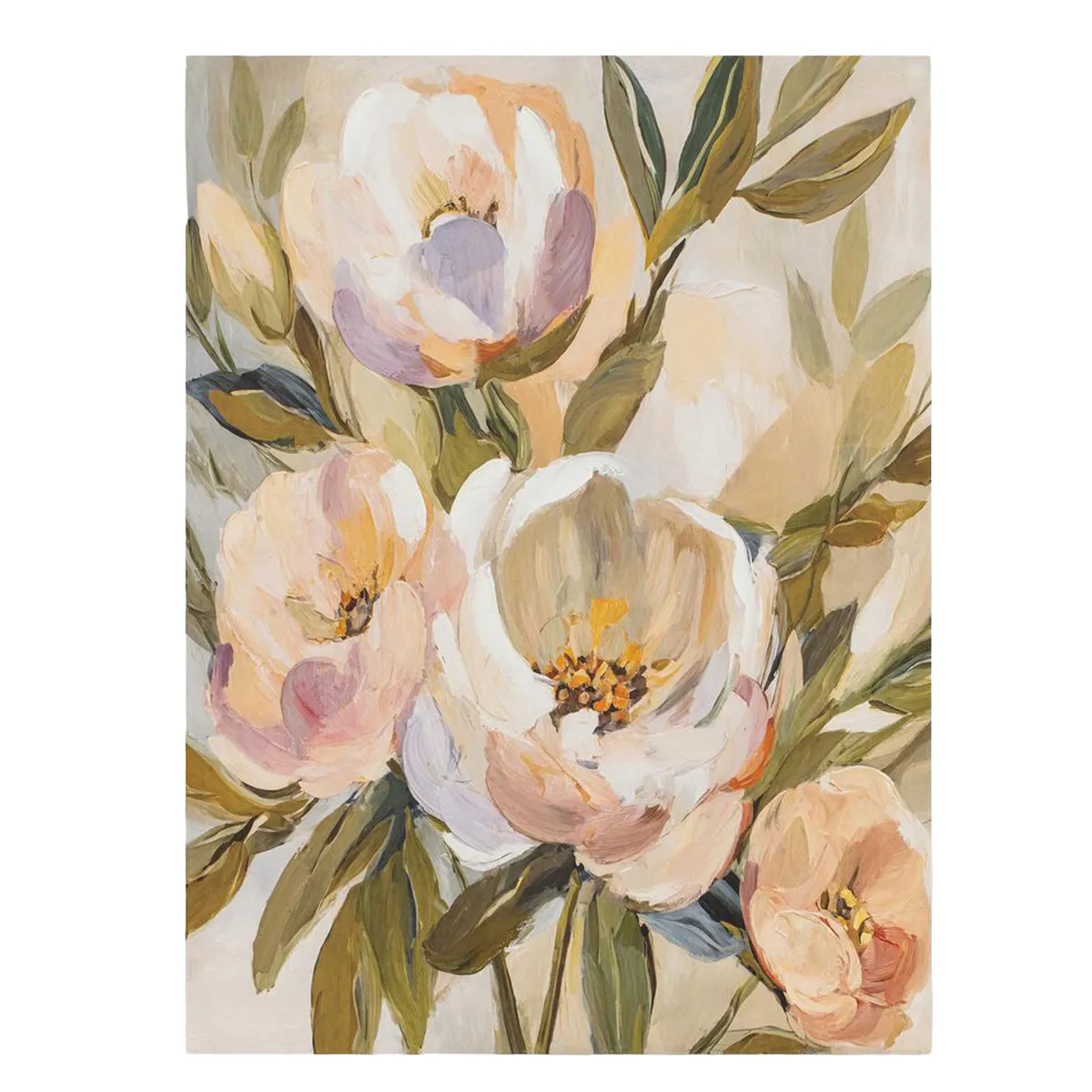 Cuadro Flores Arriba1 60x80 cm, marca JUST HOME COLLECTION - Foto 2
