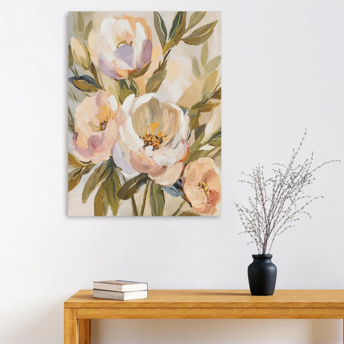Cuadro Flores Arriba1 60x80 cm, marca JUST HOME COLLECTION - Foto Principal