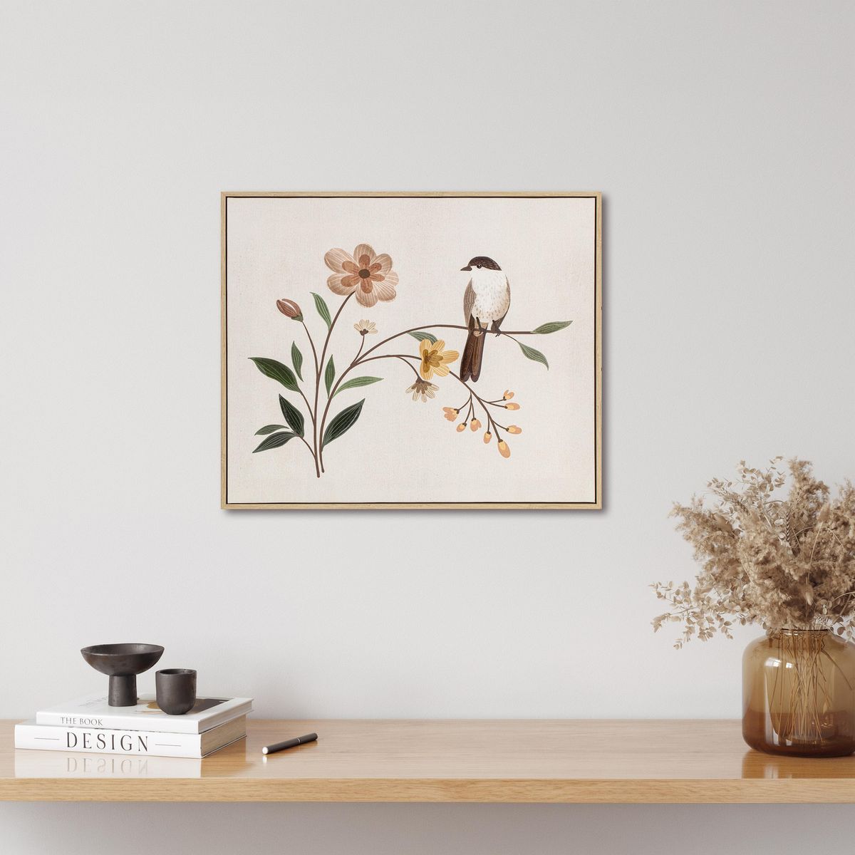 Cuadro Canario Blanco 60×50, marca JUST HOME COLLECTION - Foto Principal