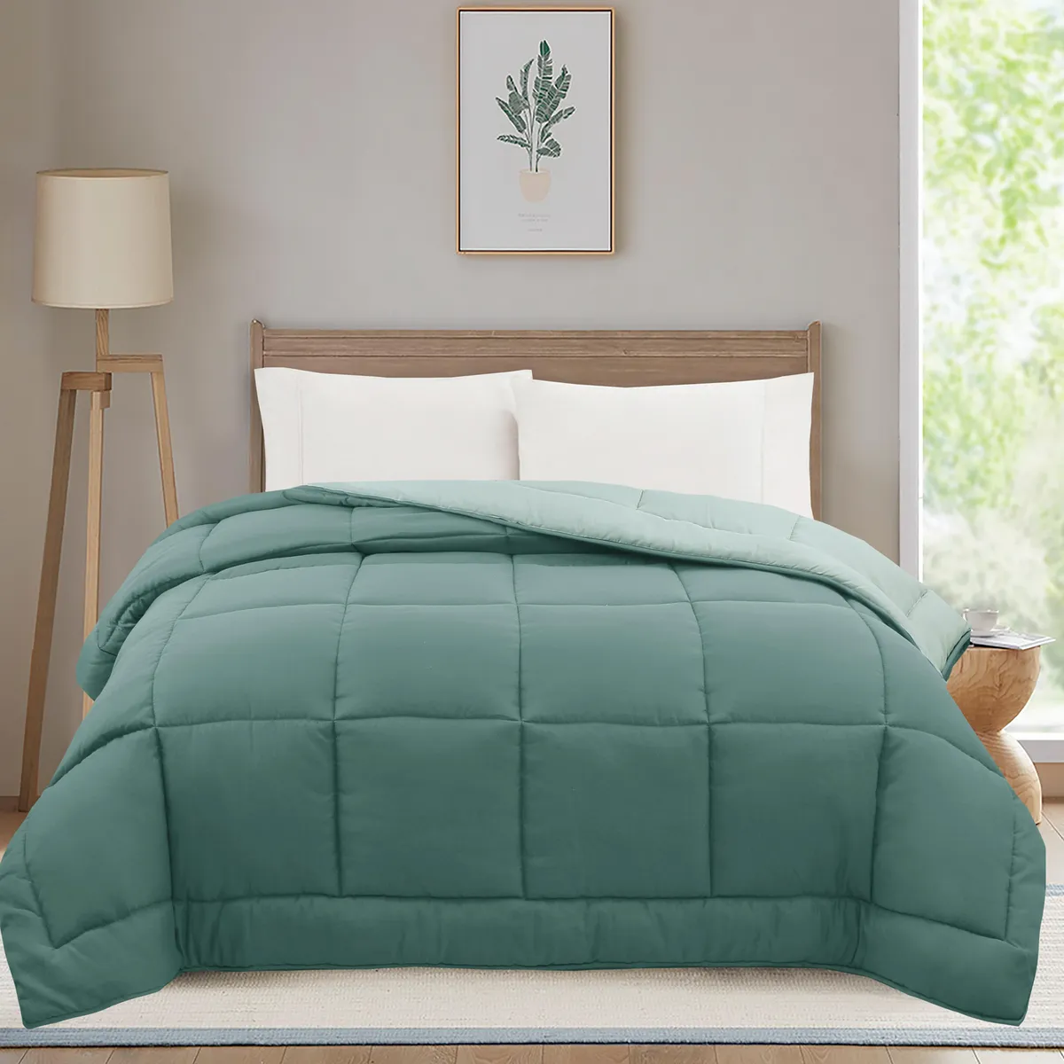 Plumon Reversible Liso, marca JUST HOME COLLECTION - Foto 2