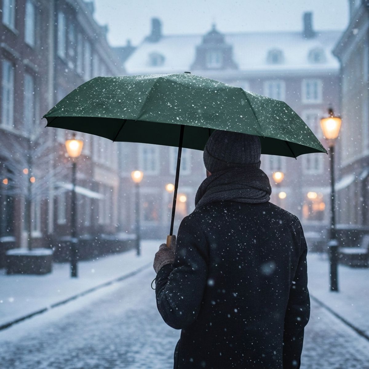 JUST HOME COLLECTION - Paraguas Clásico Retráctil