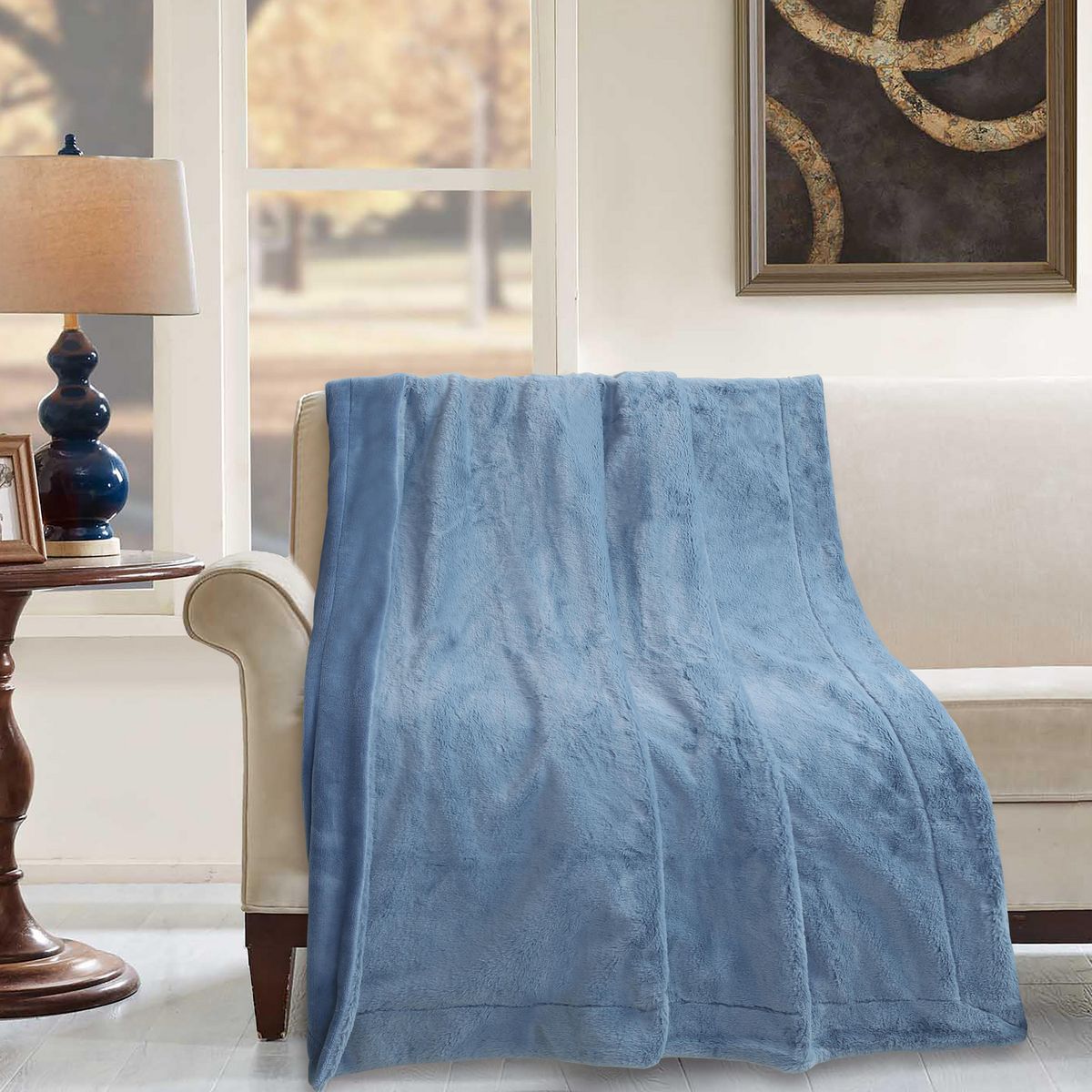 JUST HOME COLLECTION - Manta Sherpa Suave 125X150