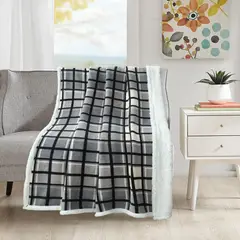 JUST HOME COLLECTION - Manta Coral Sherpa 125X150