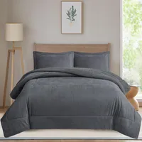 Plumón Sherpa Urbano Liso 1,5P / 2P / K Gris