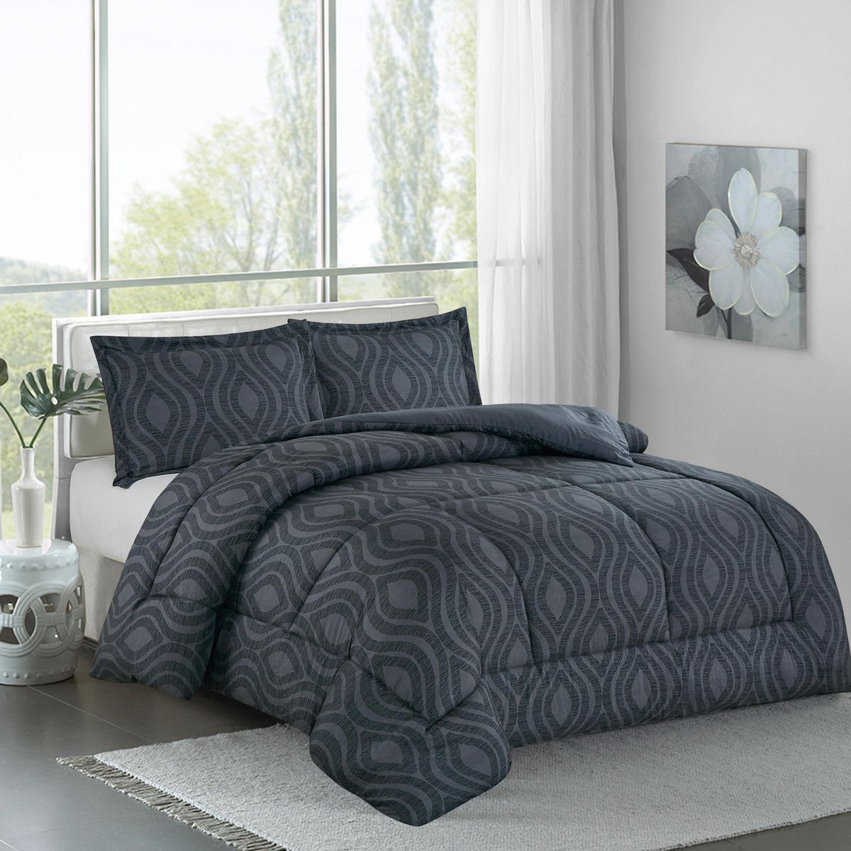 JUST HOME COLLECTION - Plumón Urbano Estampado 1,5P / 2P / K