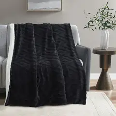 JUST HOME COLLECTION - Manta Jack Sherpa 125X150