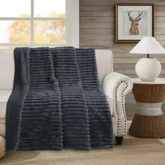 JUST HOME COLLECTION - Manta Sherpa Chiporro Rabbit 125X150