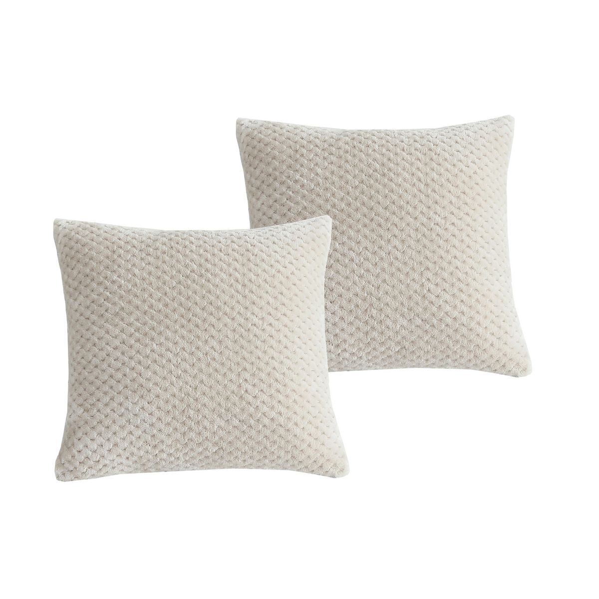 JUST HOME COLLECTION - Set 2 Cojines Decorativos Suave 40x40cm