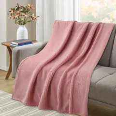 JUST HOME COLLECTION - Manta Sherpa Jaquard 125X150