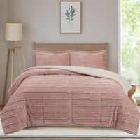 Plumon/Edr Boho Liso Rosado